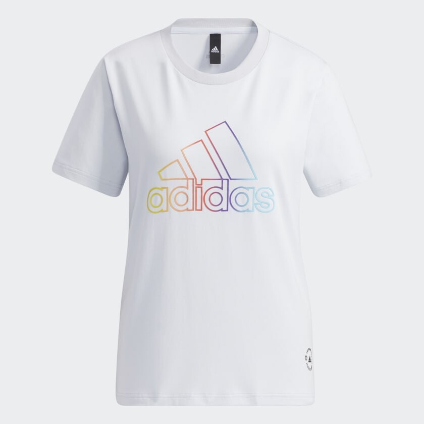 

Футболка adidas Badge of Sport, белый/мультиколор