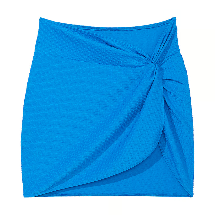 Накидка Victoria's Secret Swim Mini Sarong Coverup, синий