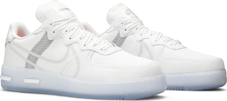 Nike air force 1 shop react low qs white