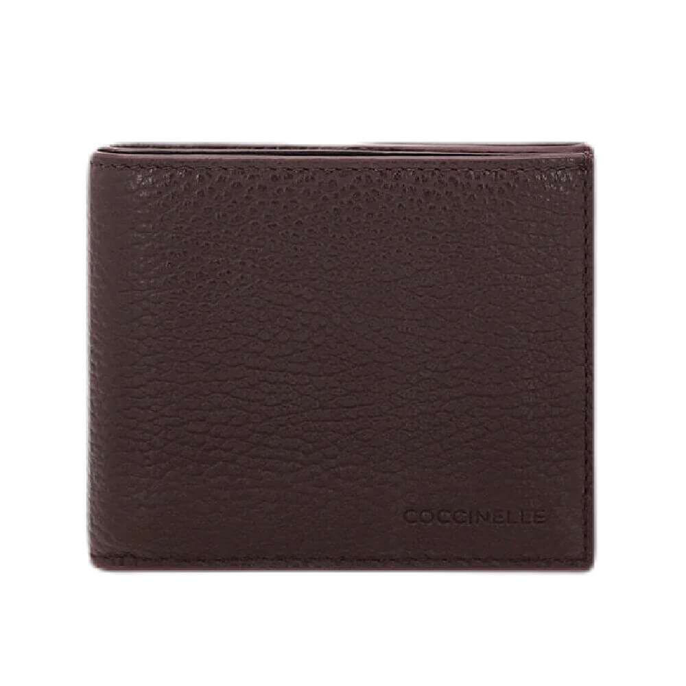 

Кошелек Coccinelle Grainy Leather, темно-коричневый