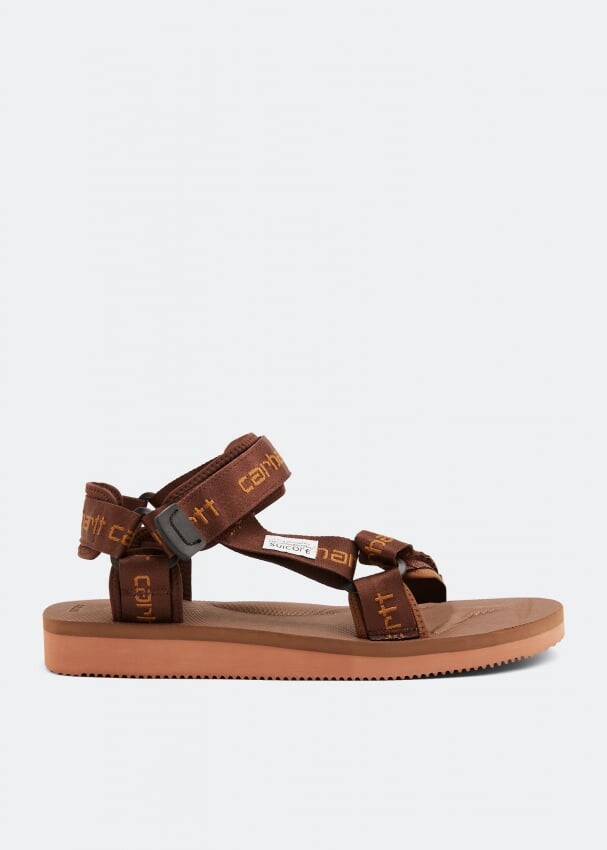 

Сандалии SUICOKE x Carhartt Depa V2 sandals, коричневый