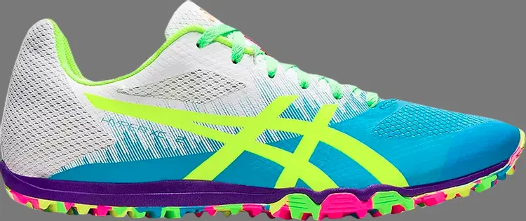 

Кроссовки hyper xc 2 'digital aqua safety yellow' Asics, многоцветный