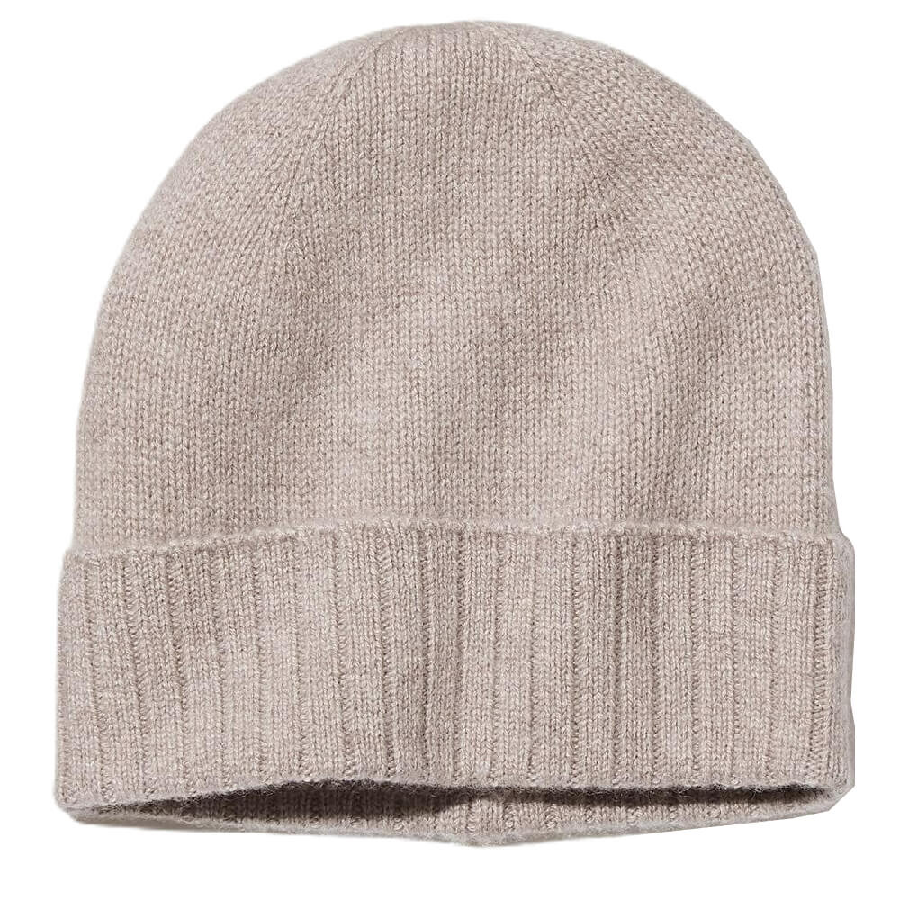 

Шапка вязанная Uniqlo Cashmere Knitted, бежевый