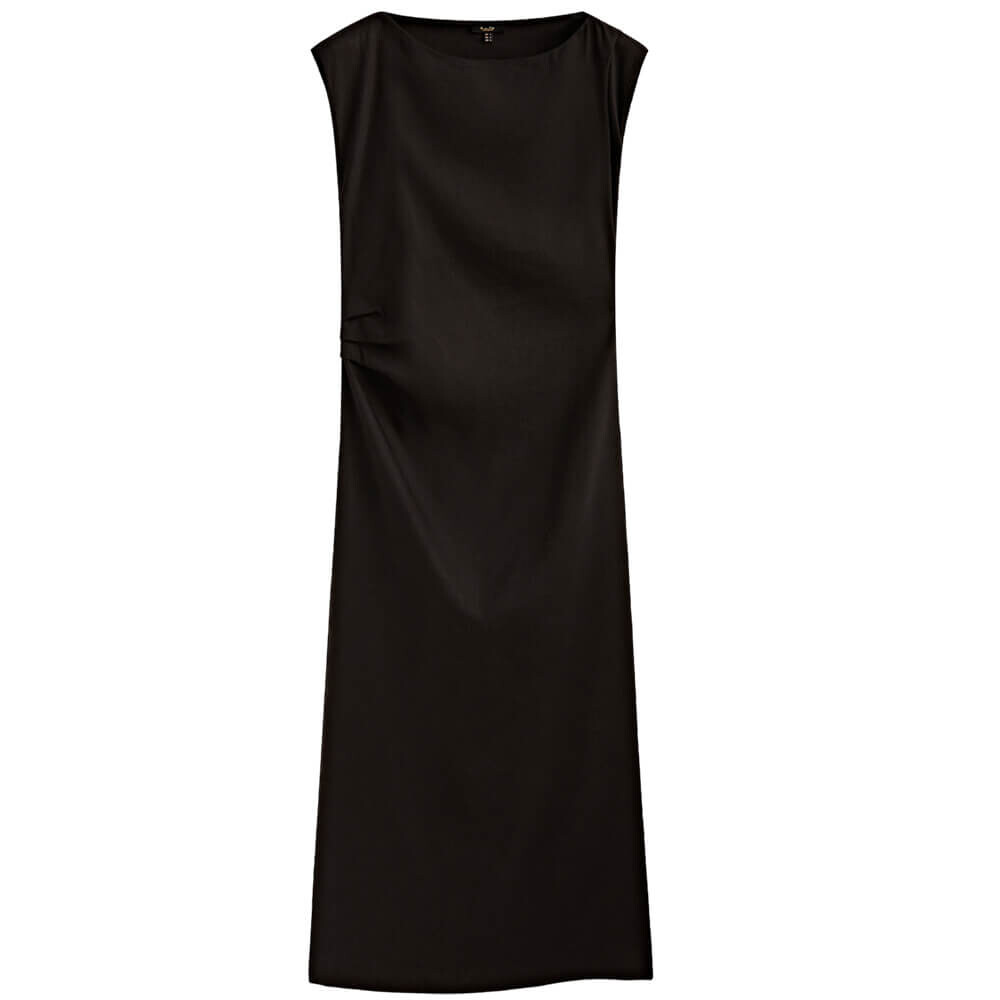 

Платье Massimo Dutti Linen Blend, черный