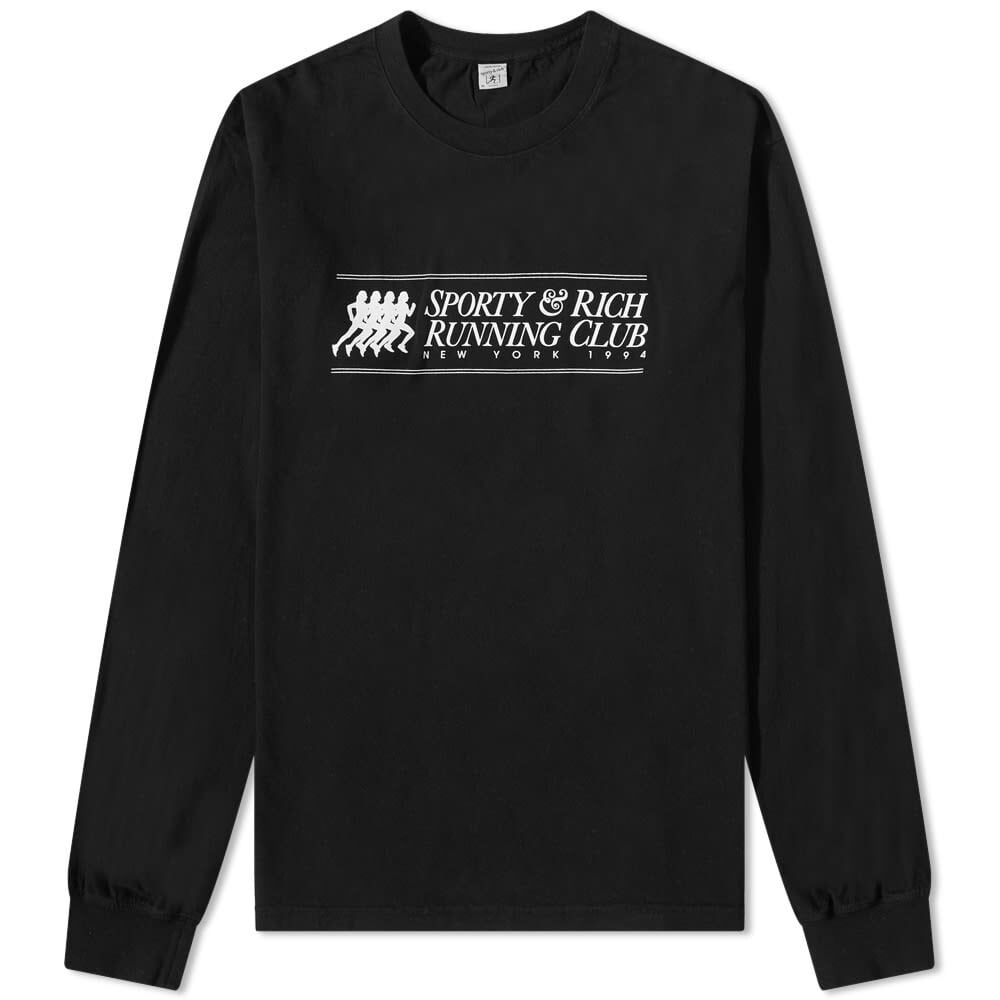 

Футболка Sporty & Rich Long Sleeve 94 Running Club Tee