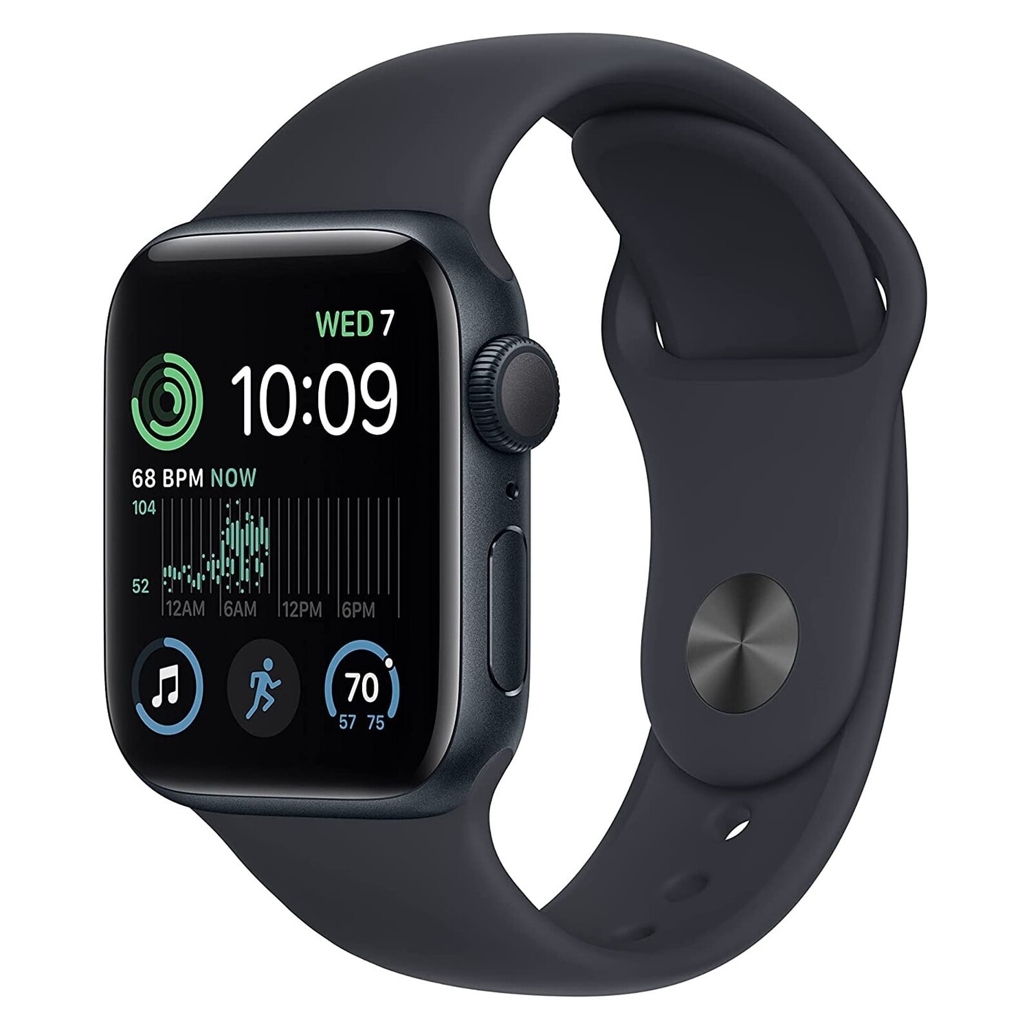 

Умные часы Apple Watch Series SE Gen 2 (GPS + Cellular), 40 мм, S/M, Midnight/Midnight