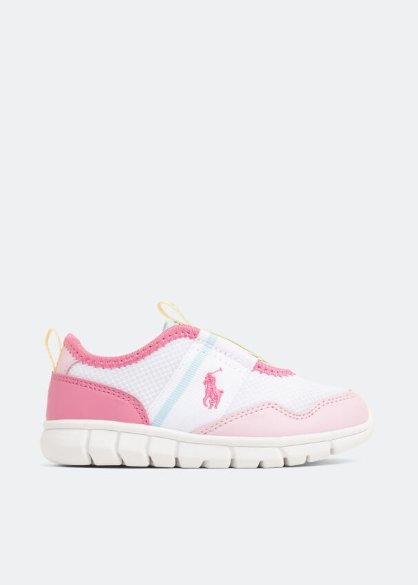 

Кроссовки POLO RALPH LAUREN Barnes Athletic sneakers, белый