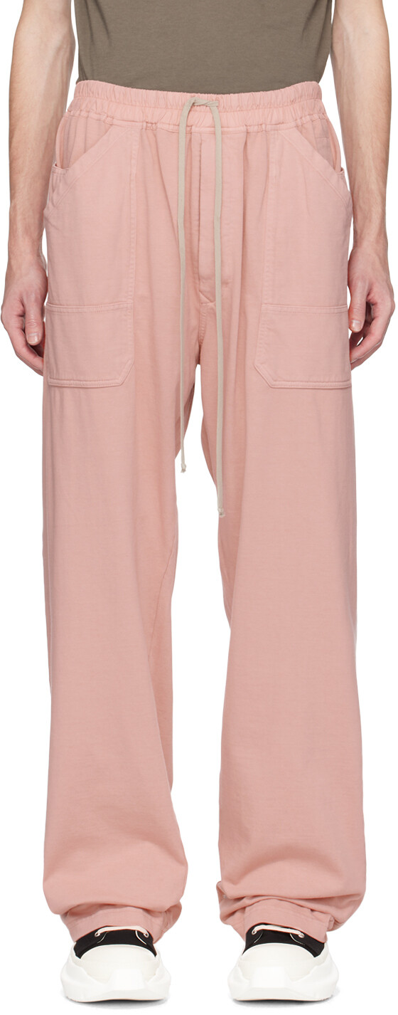 

Розовые брюки MT Lounge Rick Owens Drkshdw, Розовый