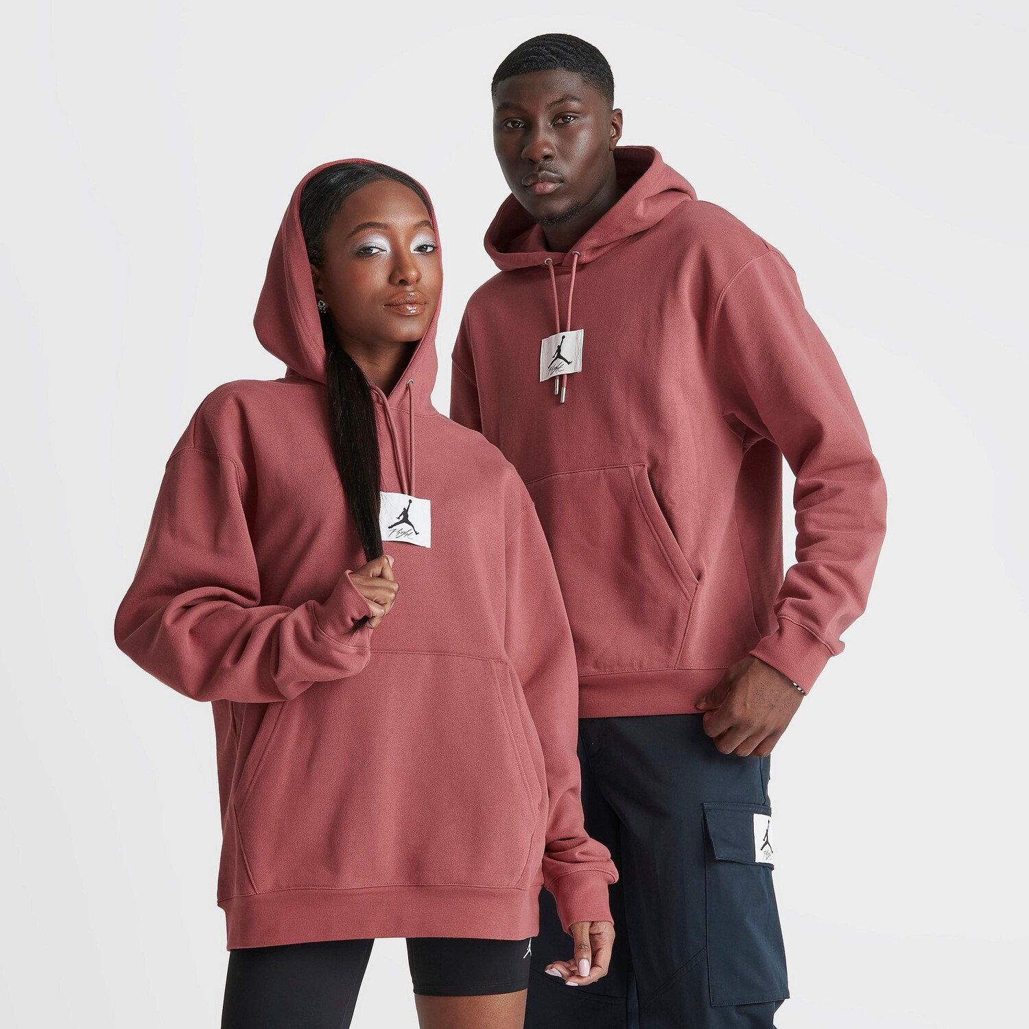 

Мужская флисовая худи Jordan Essentials, красный