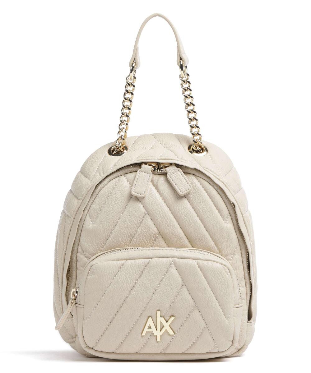 

Рюкзак из искусственной кожи Armani Exchange, бежевый