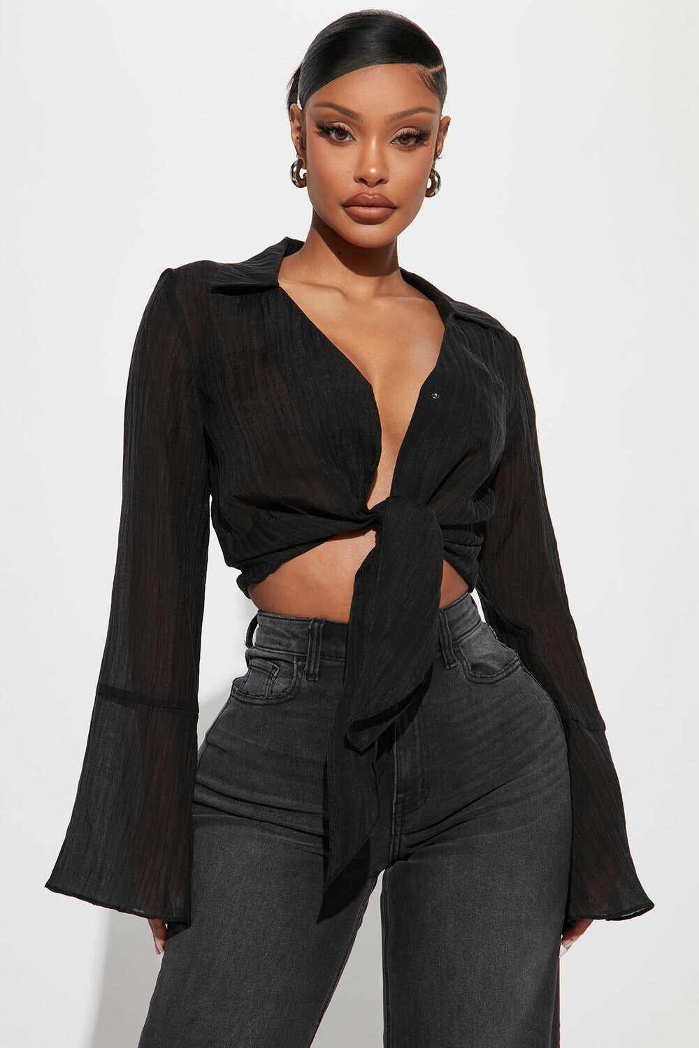

Блузка Fashion Nova LT4680, черный