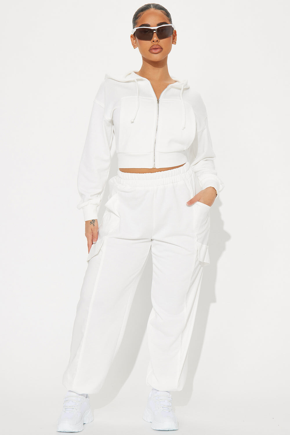 

Джоггеры Fashion Nova FST65253TP, белый