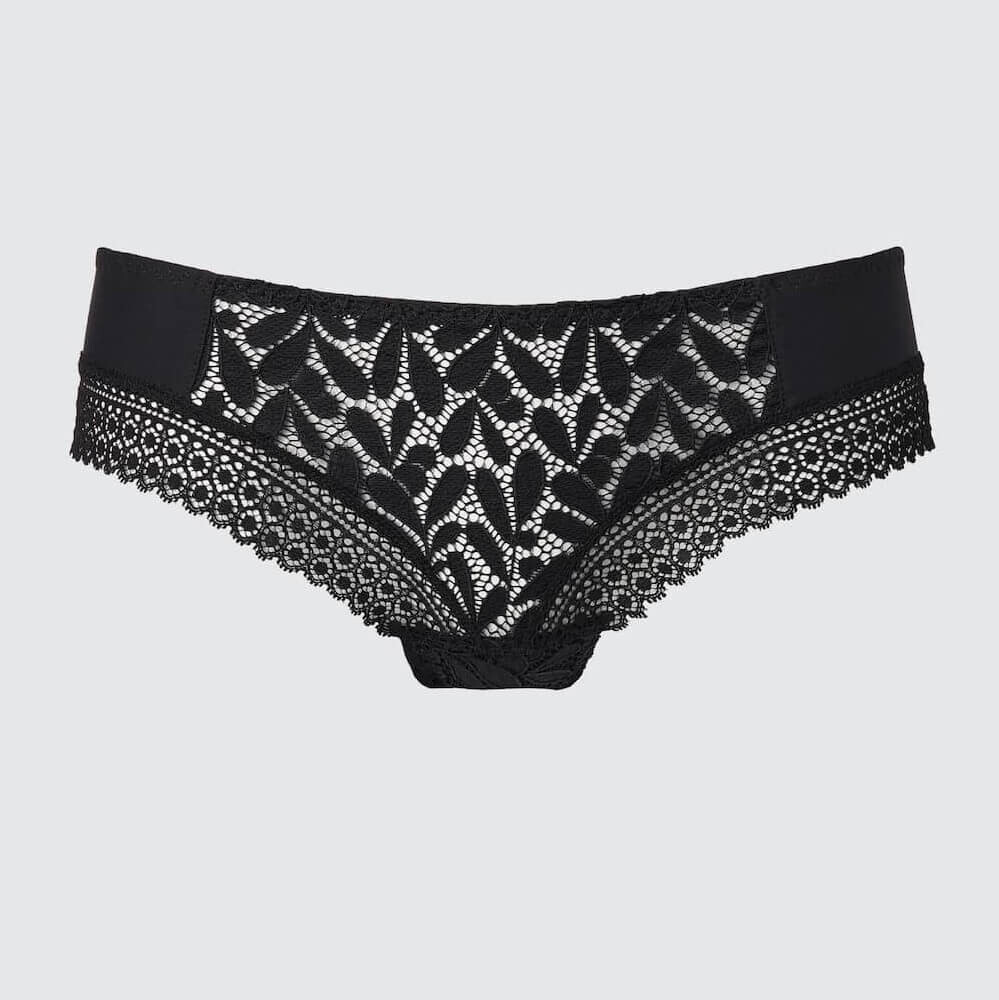 

Трусы Uniqlo Princesse Tam Tam Leaf Lace, черный