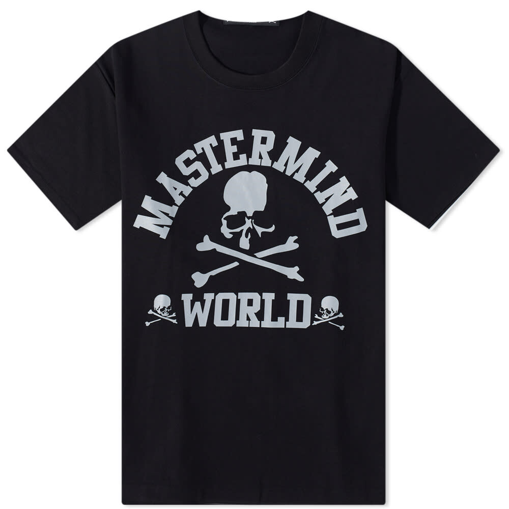 

Футболка MASTERMIND WORLD College Logo Tee, Черный