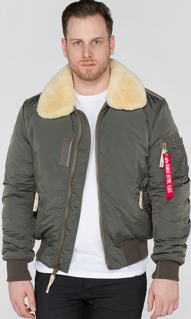 

Куртка Alpha Industries Injector III, серо-черная