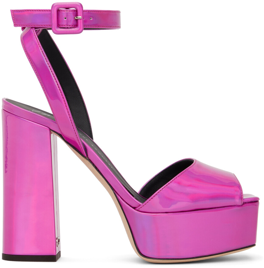 

Розовые босоножки на каблуке Blasvegas 120 мм Giuseppe Zanotti