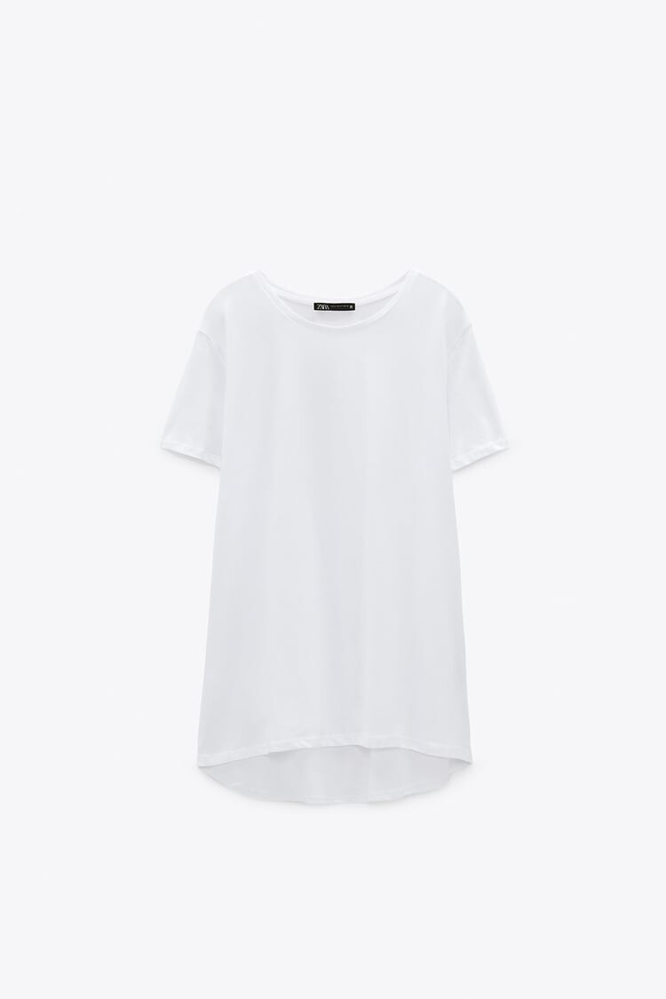 

Футболка Zara Basic, белый