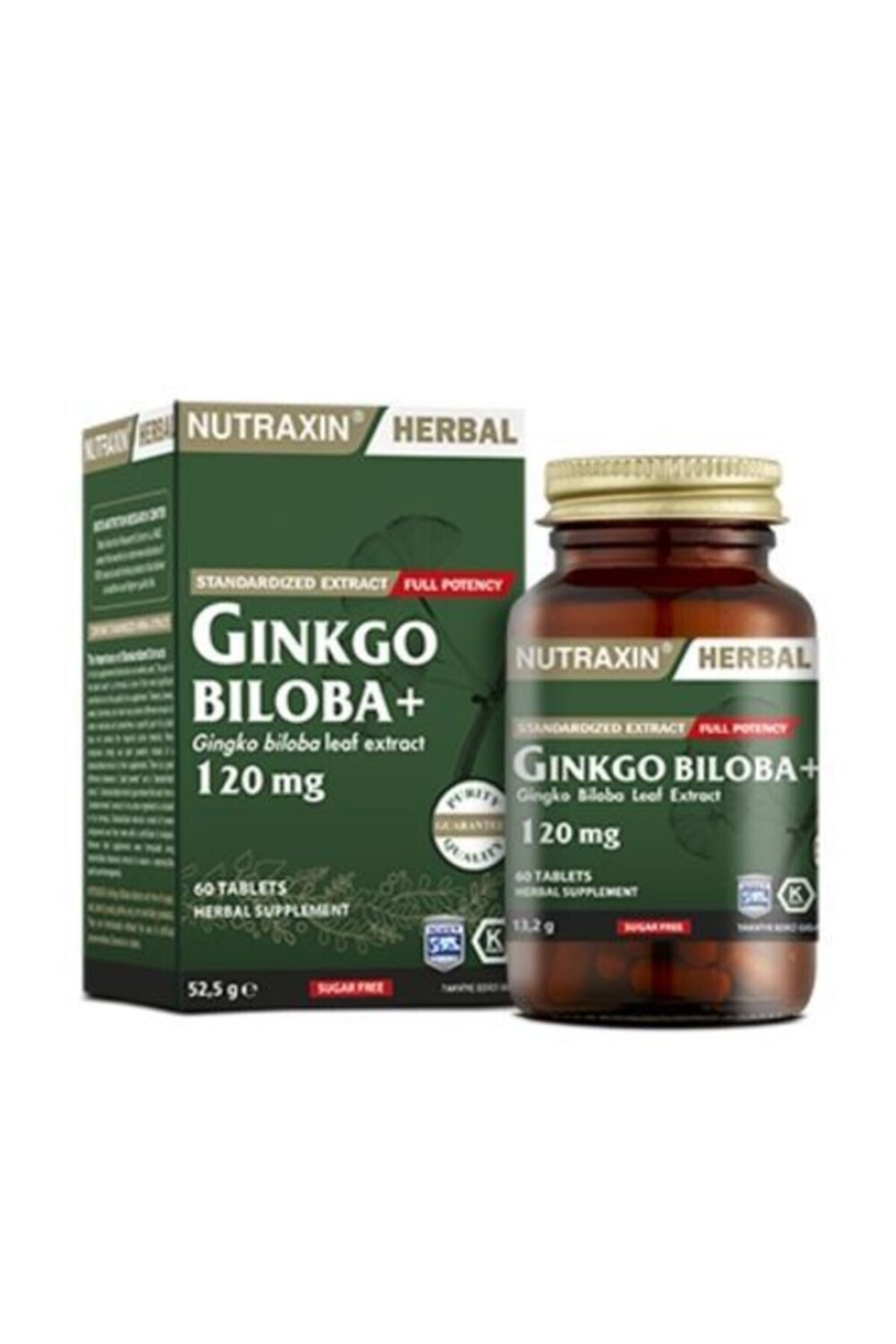 

Nutraxin Гинкго билоба 60 таблеток