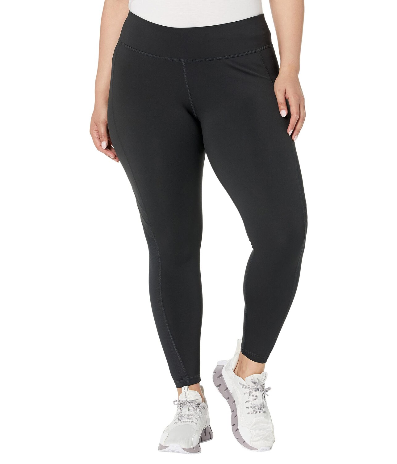 

Леггинсы Reebok, Plus Size Workout Ready Mesh Leggings