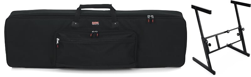 

Gator GKB-88 Padded Keyboard Gig Bag в комплекте со сценическими подставками KS7350 Folding-Z Keyboard Stand Gator + On-Stage GKB-88=1 KS7350=1