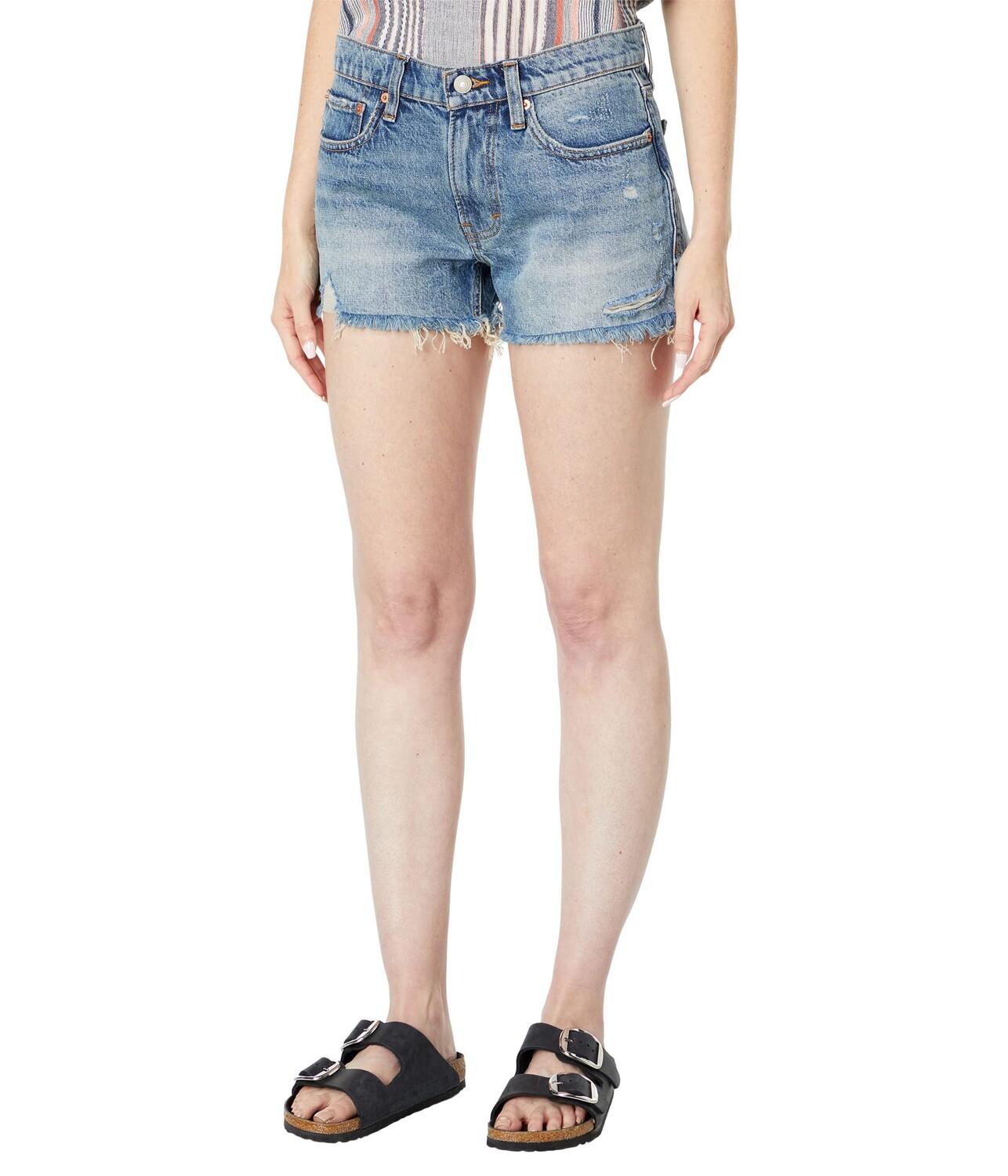 

Шорты Lucky Brand, Mid-Rise Boyshorts in Headline