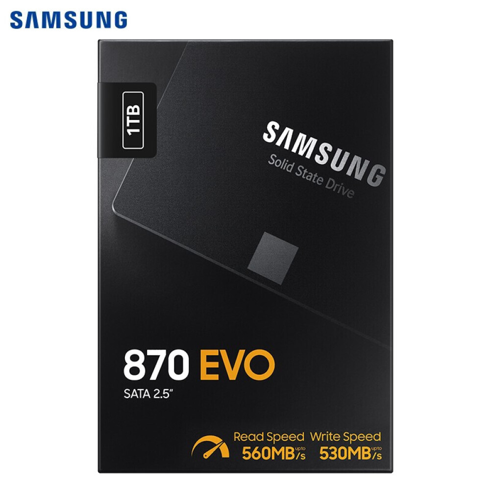 

SSD-накопитель Samsung 870 EVO 1ТБ (MZ-77E1T0B)