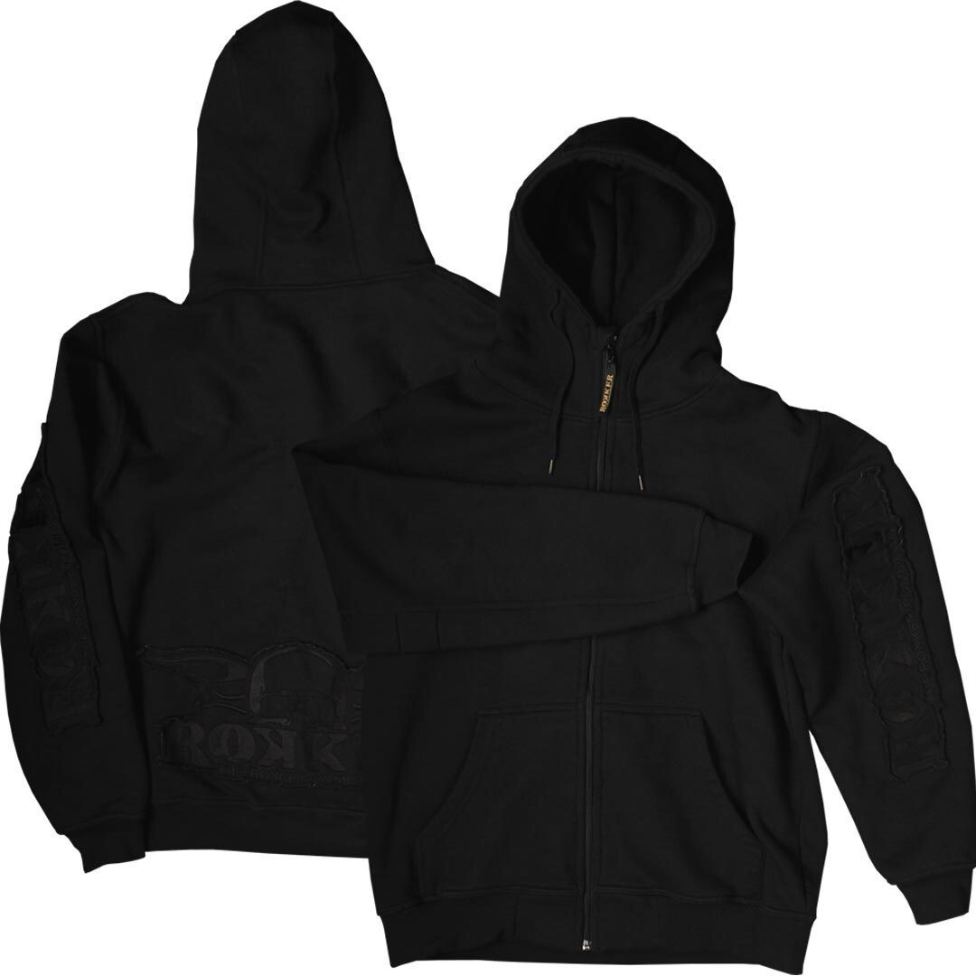 

Толстовка на молнии Rokker Zip Hoodie, черный
