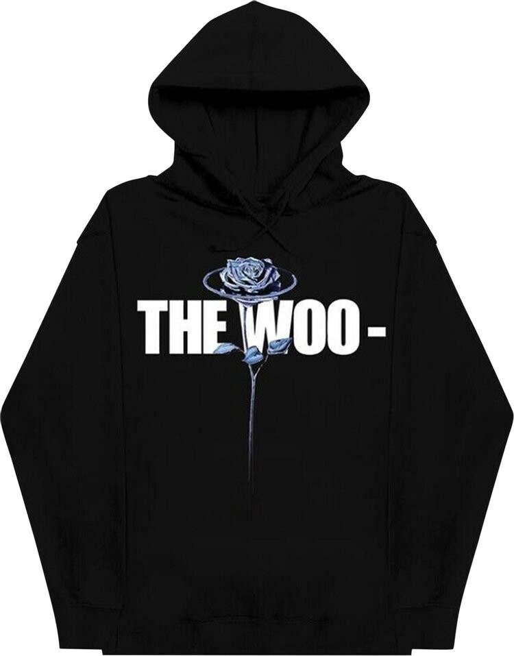 

Худи Vlone x Pop Smoke The Woo Hoodie 'Black', черный