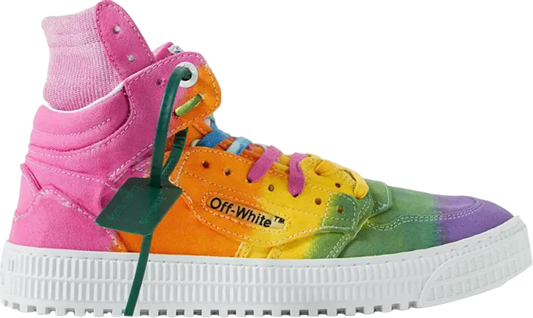 

Кроссовки Off-White Off-Court 3.0 High Tie-Dye, разноцветный