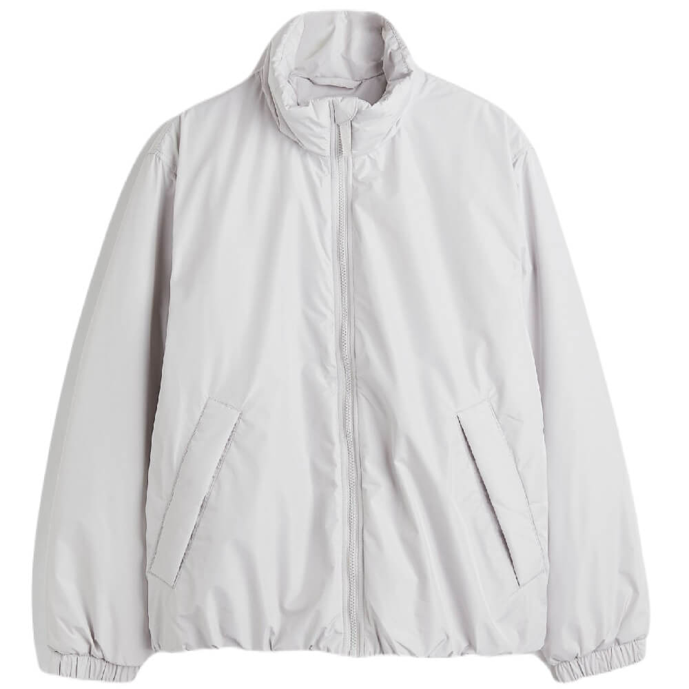 Куртка H&M Water-repellent, светло-серый куртка zara water repellent technical чёрный
