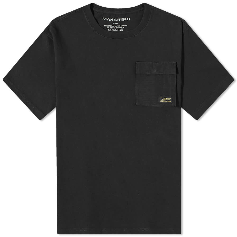 

Футболка Maharishi Organic Utility Pocket Tee, Черный