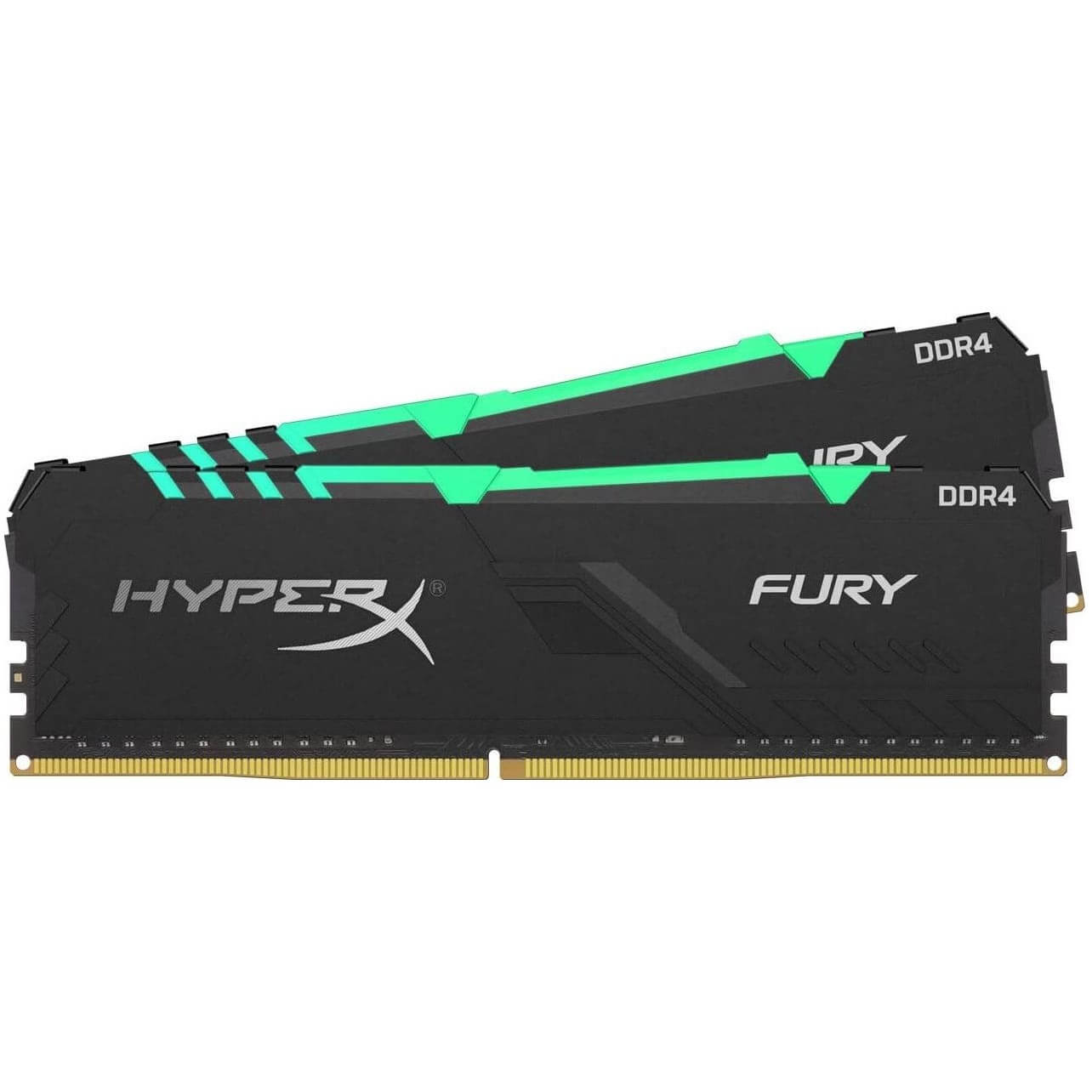 Оперативная память HyperX Fury RGB 32 ГБ (16 ГБ x2) DDR4 3600 МГц без ECC RAM DIMM HX436C18FB4AK2/32 цена и фото