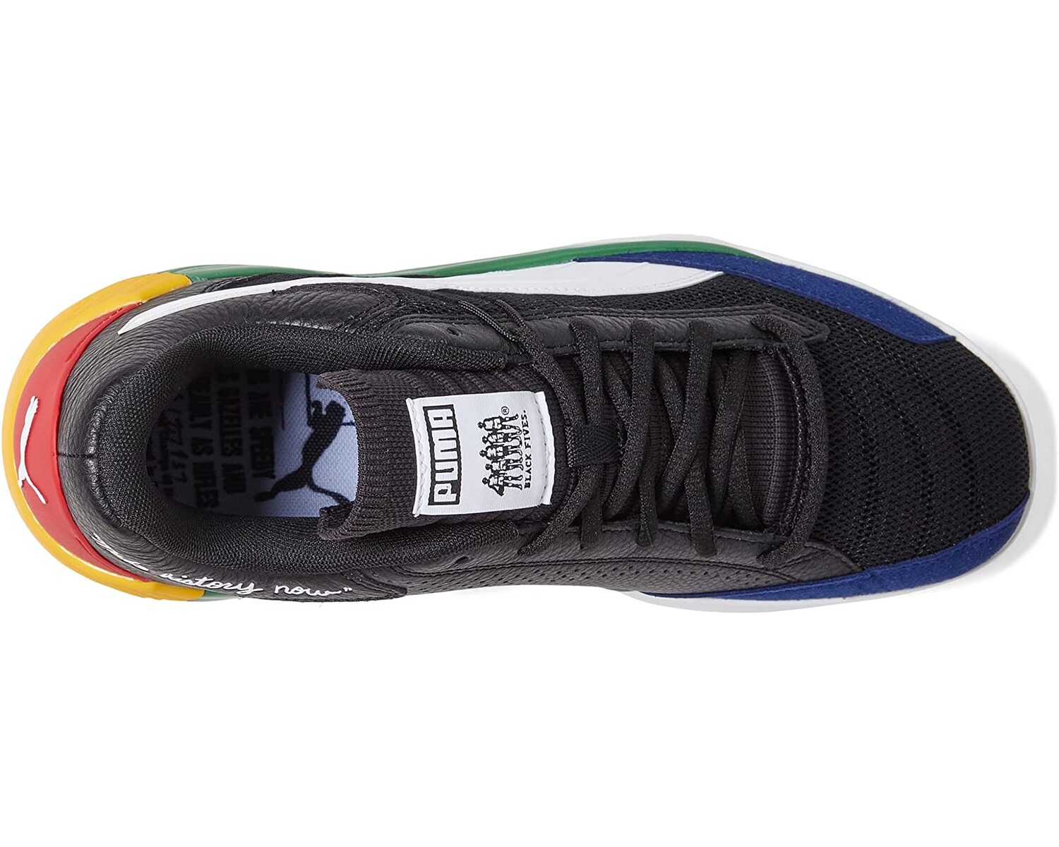 

Кроссовки Fusion Nitro Black Fives PUMA, пума блэк
