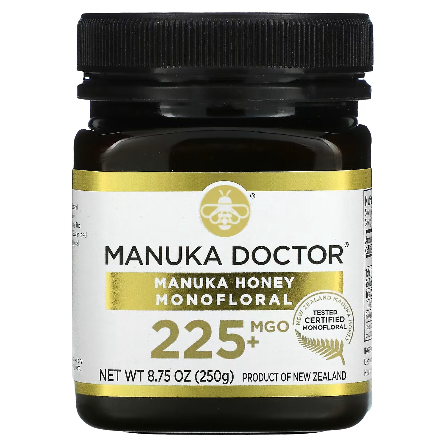 

Manuka Doctor монофлерный мед манука MGO 225+, 250 г