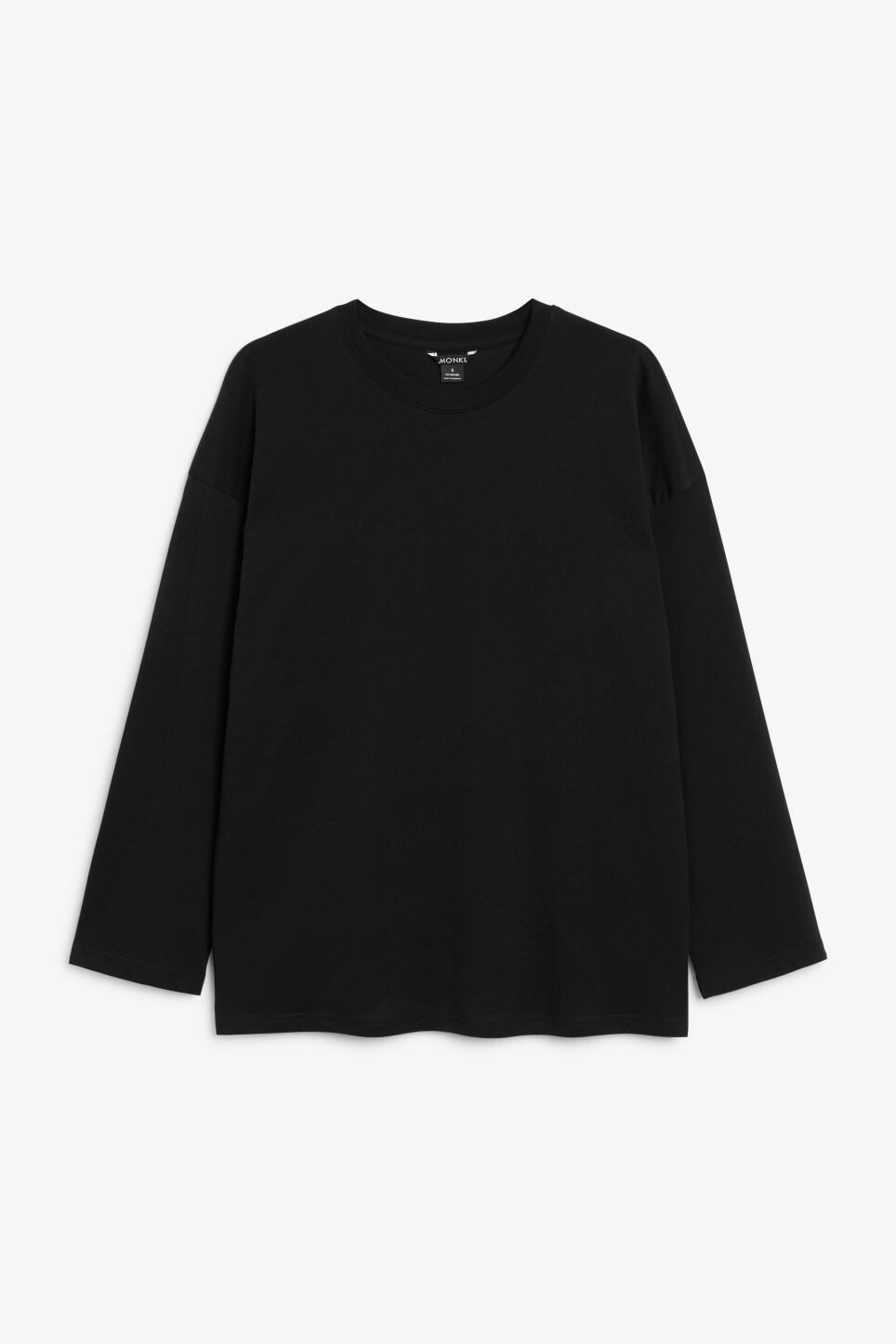 

Футболка Monki Classic Long Sleeve, черный