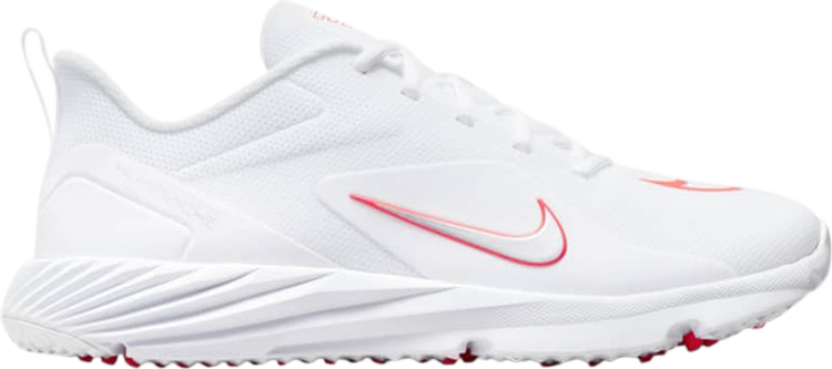 

Кроссовки Nike Alpha Huarache 8 Pro TF 'White Bright Crimson', белый