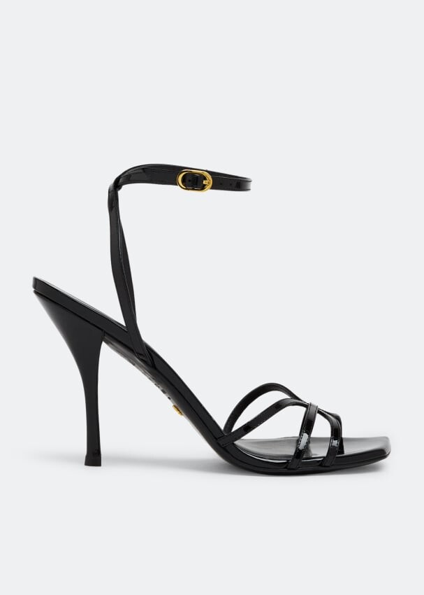

Сандалии STUART WEITZMAN Barelythere 100 sandals, черный