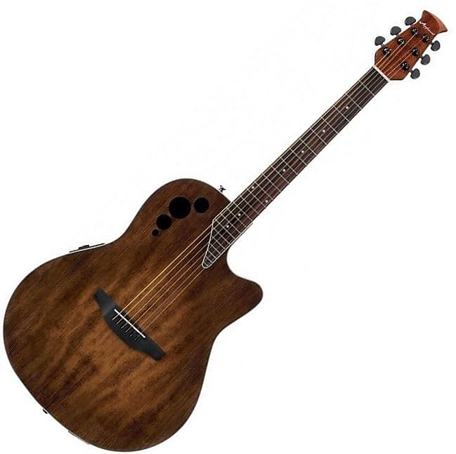 Акустическая гитара Ovation Applause Acoustic Electric Guitar, Mid-Depth Cutaway, Vintage Varnish AE