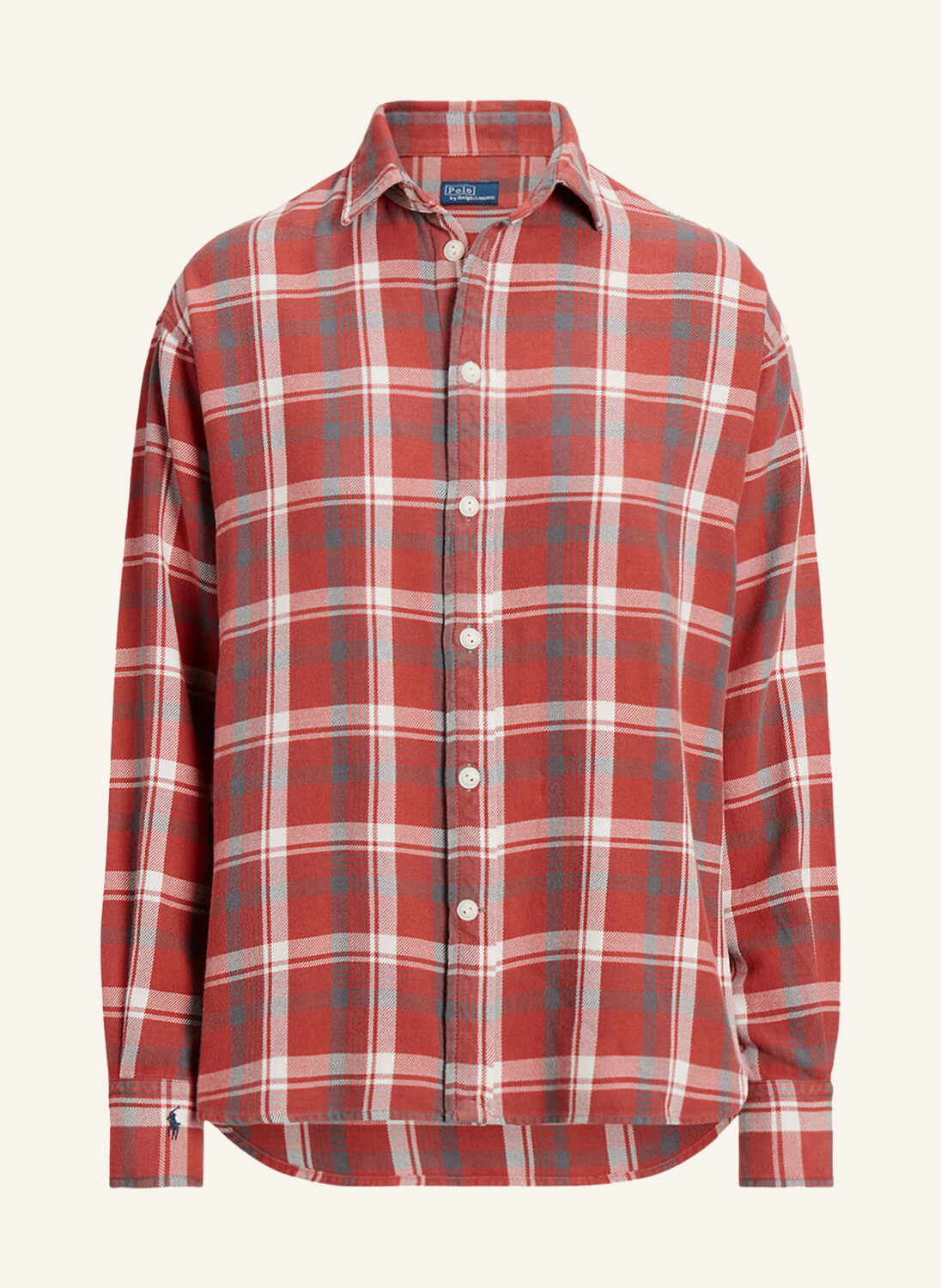 

Рубашка блузка POLO RALPH LAUREN, красный