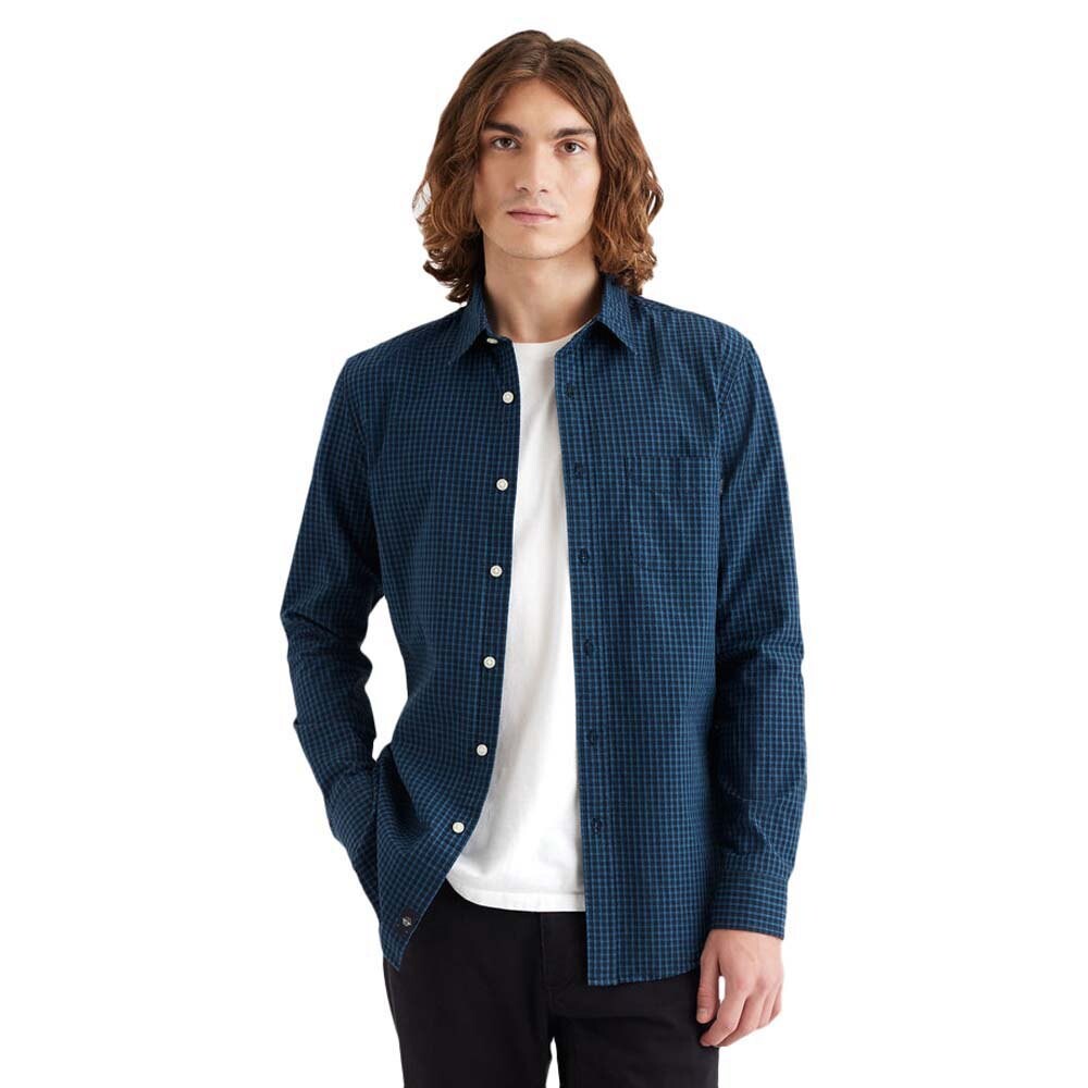 

Рубашка с длинным рукавом Dockers Slim Original, синий