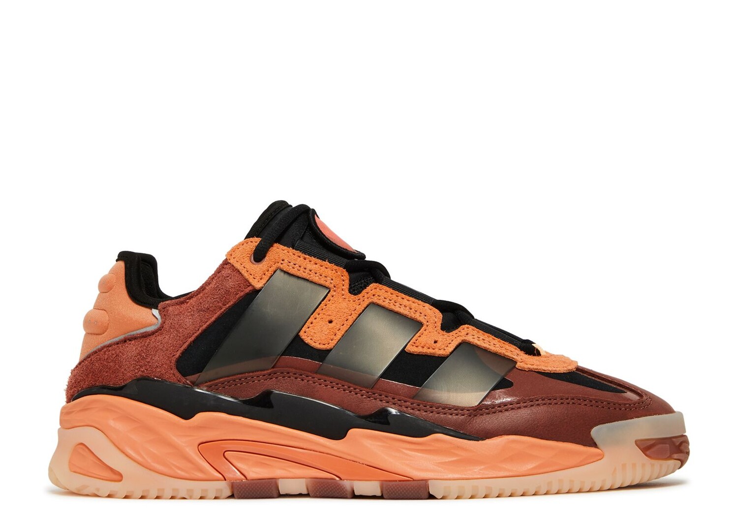

Кроссовки adidas Niteball 'Hazy Copper', коричневый
