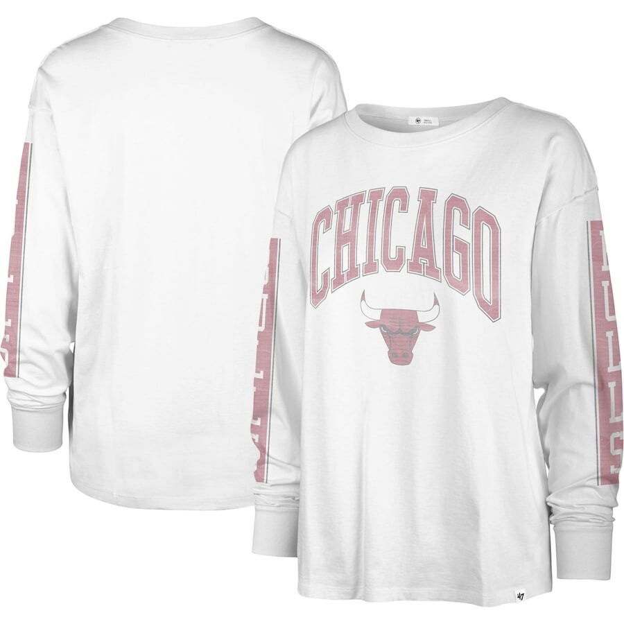 

Футболка с длинным рукавом 47 Chicago Bulls, белый