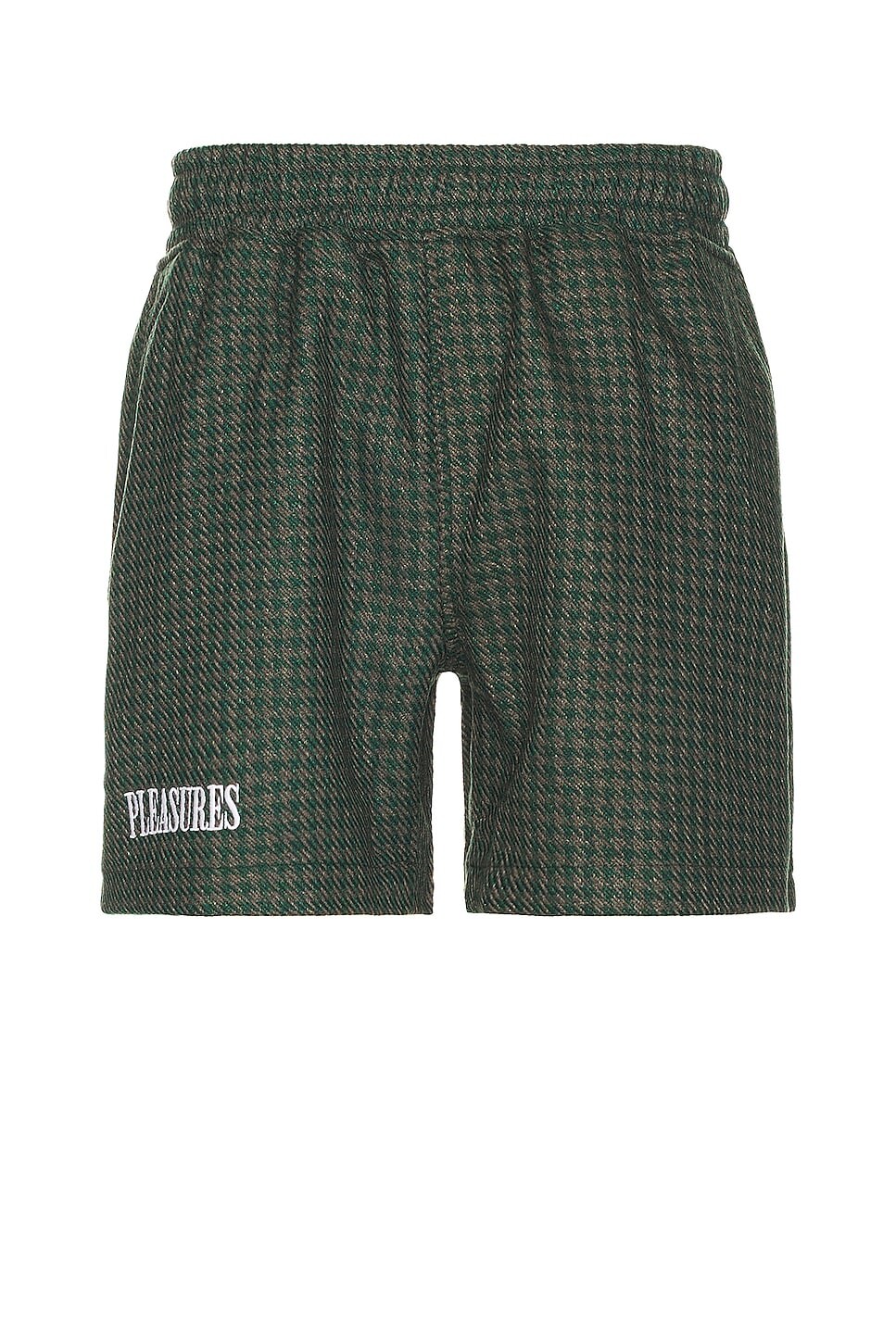 

Шорты Pleasures Intercept Houndstooth Shorts, зеленый