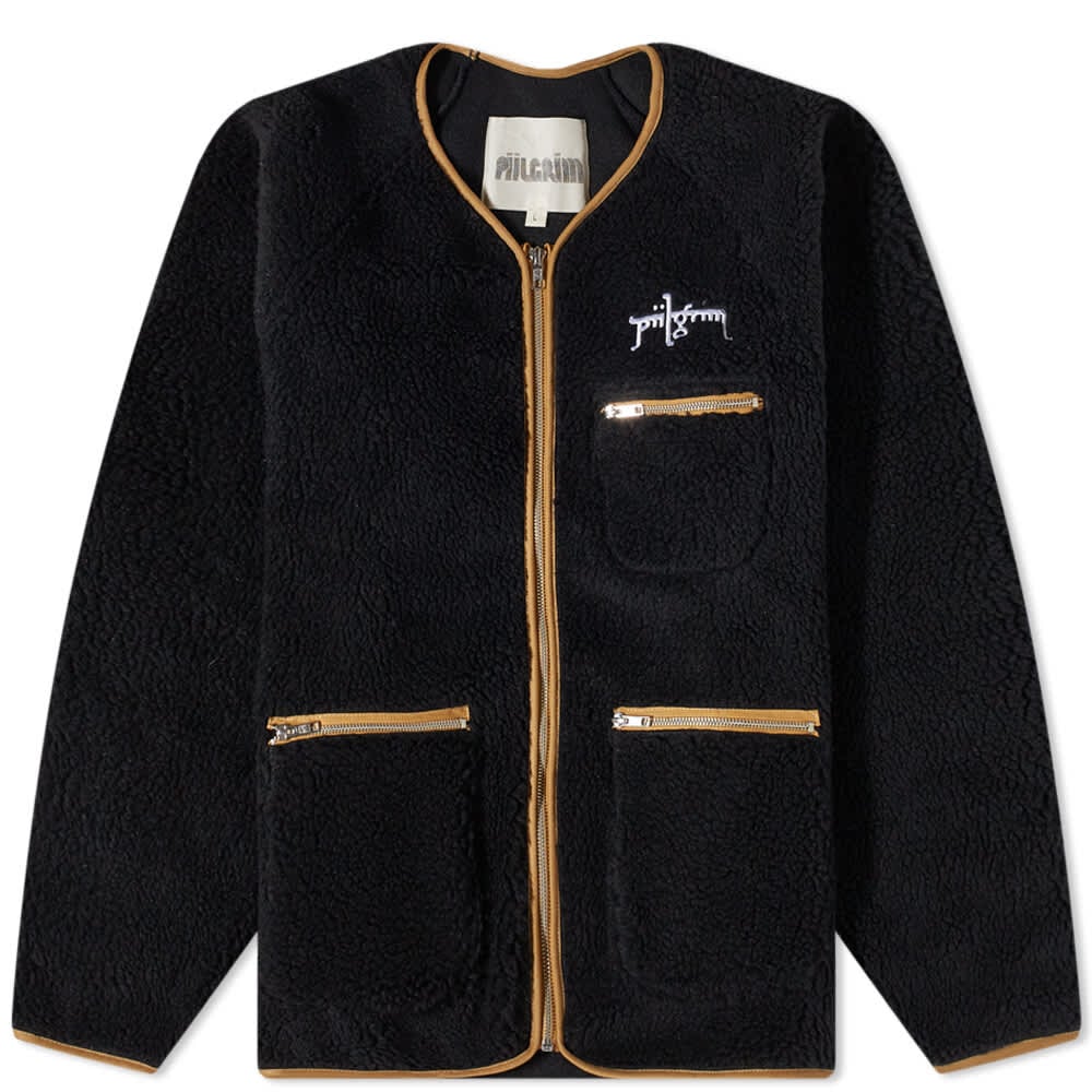 

Джемпер Piilgrim Temple Fleece Layer Cardigan, Черный