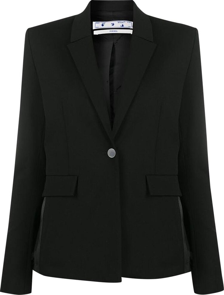 

Куртка Off-White Basic Tailored Jacket 'Black', черный