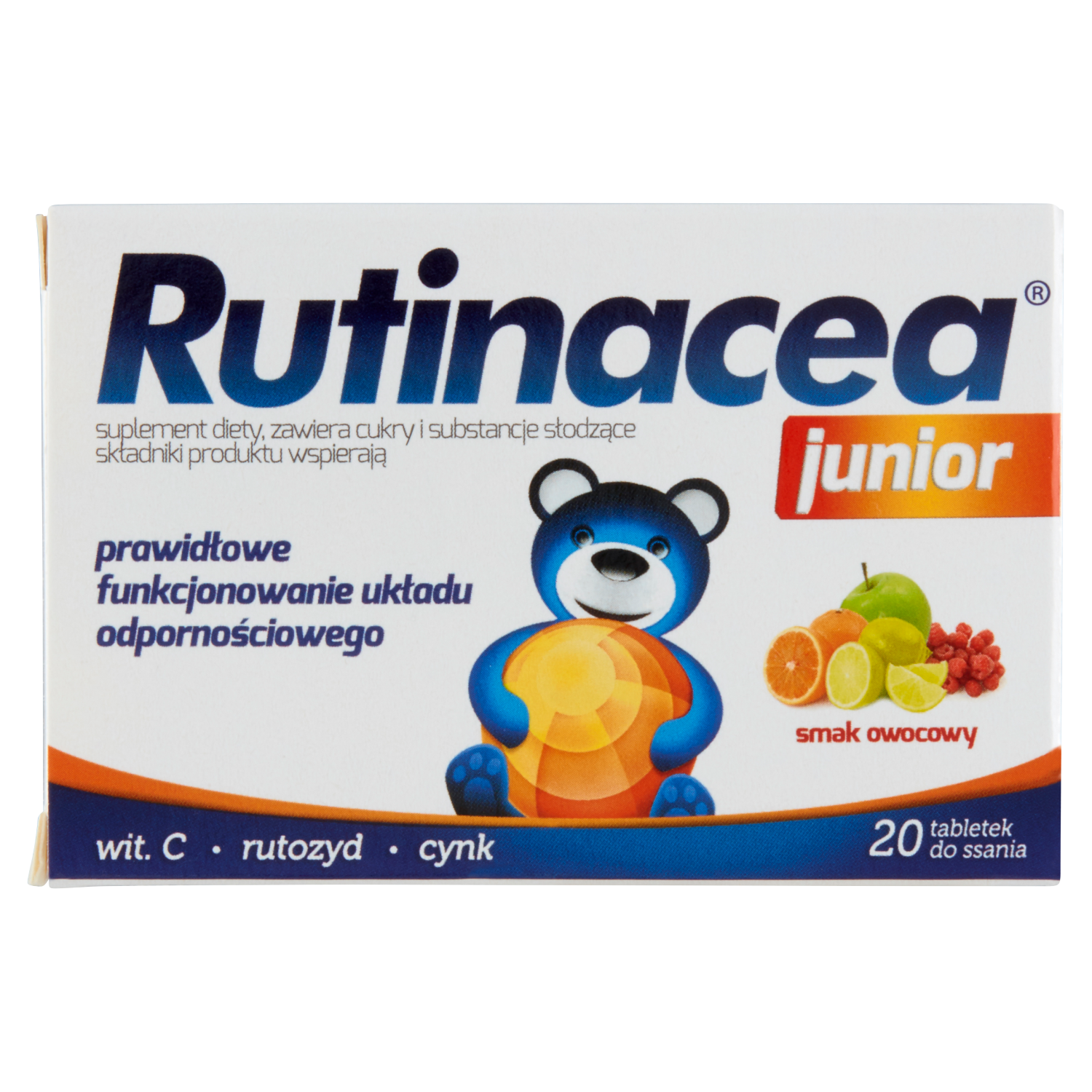 Rutinacea Junior биологически активная добавка, 20 таблеток/1 упаковка