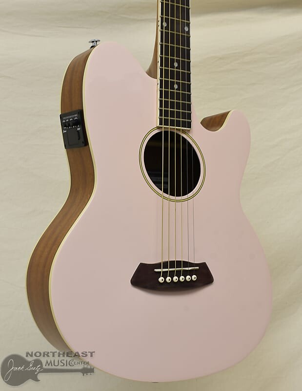 

Акустическая/электрическая гитара Ibanez Talman TCY10 - розовый глянцевый Ibanez Talman TCY10E