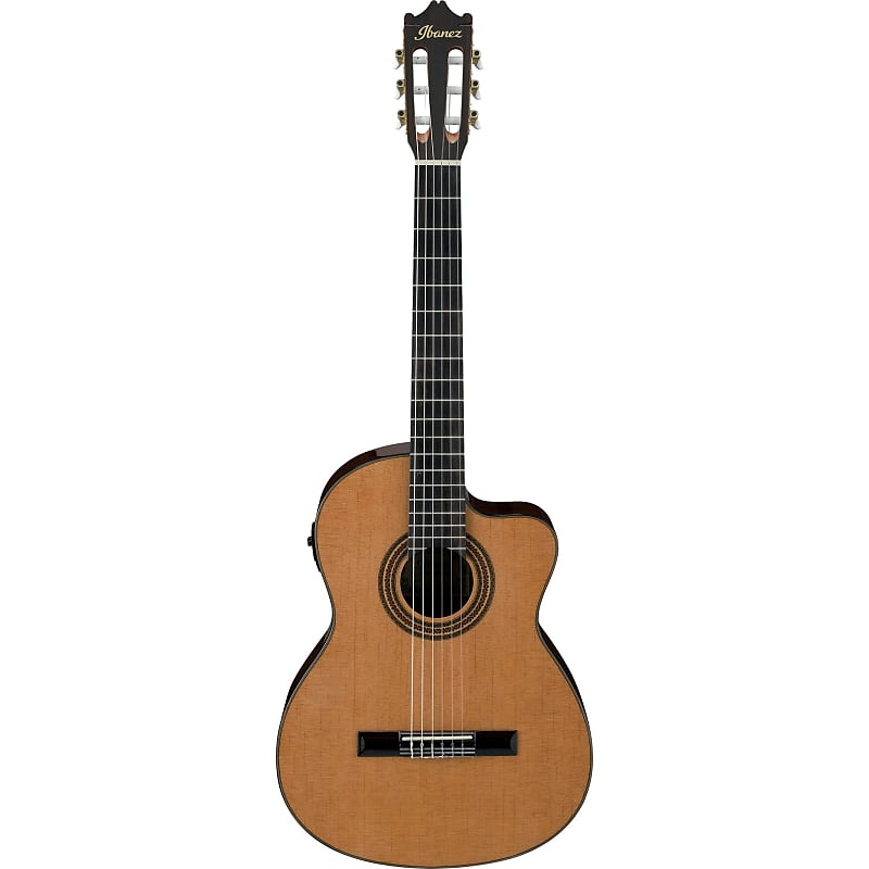 цена Классическая электроакустическая гитара Ibanez GA6CE, натуральный цвет Ibanez GA6CE Classical -Electric Guitar,