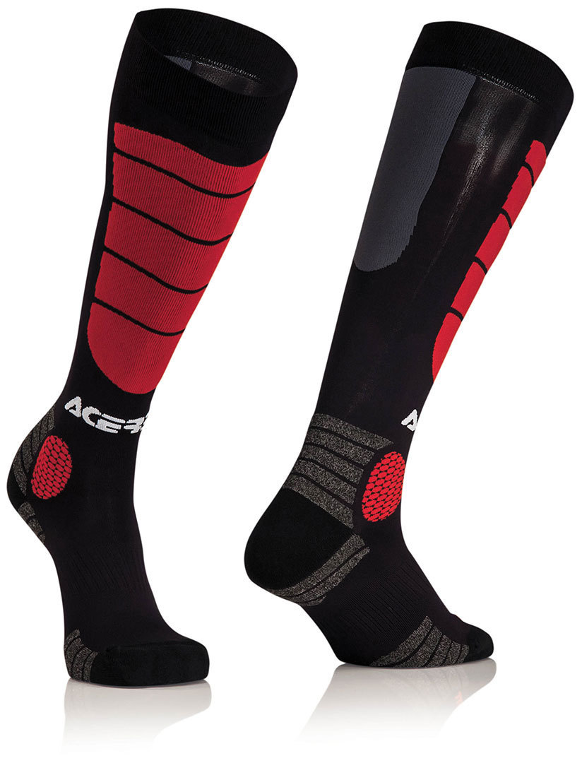 Носки Acerbis Motocross Impact, черный/красный