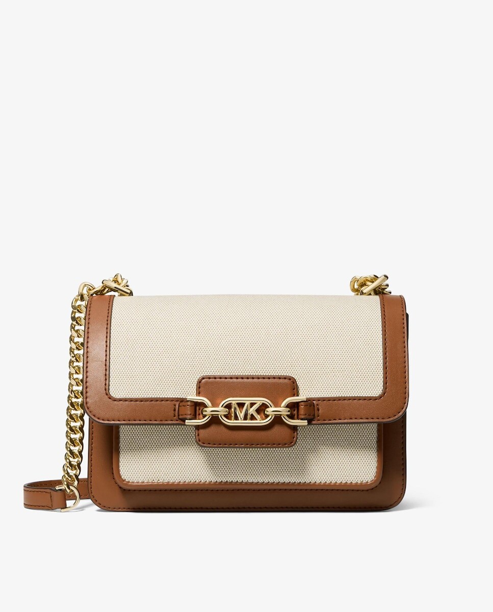 

Простая сумка через плечо из вереска с ручкой-цепочкой Michael Michael Kors, коричневый